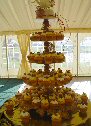 Multiple tier cake