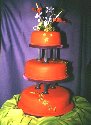 Three tier cake
