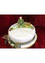 Single tier cake