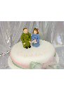 Single tier cake