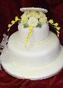 Two tier cake