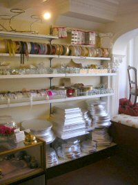 Interior of shop